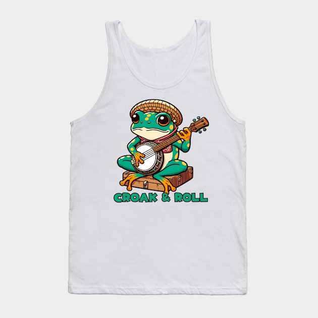 Banjo frog Tank Top by Japanese Fever